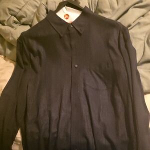 Weatherproof Men's Dark Button Down Shirt